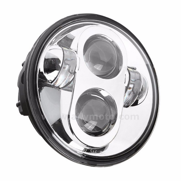 154 5 75 Inch Headlights Hi - Low Driving Lights Harley Daymaker